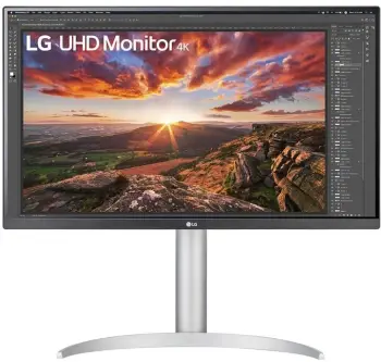 Monitor LG 27UP850N-W - LED, 27", UHD, i argjendtë