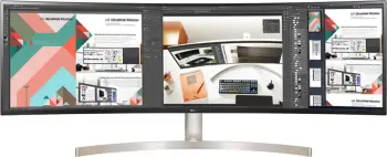 Monitor LG 49WL95C-W, 49", 5120 x 1440, i bardhë