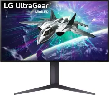 Monitor LG 27GR95UM, 27", Mini LED, Nano IPS, 4K, 1ms, 160Hz, HDR, e zezë