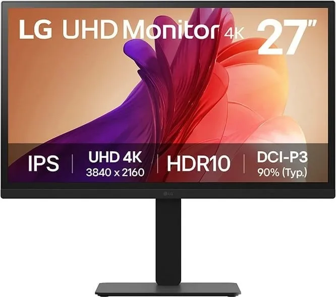 Monitor LG 27BA45U-B 27 inç UHD 4K IPS HDR10 i zi - 1