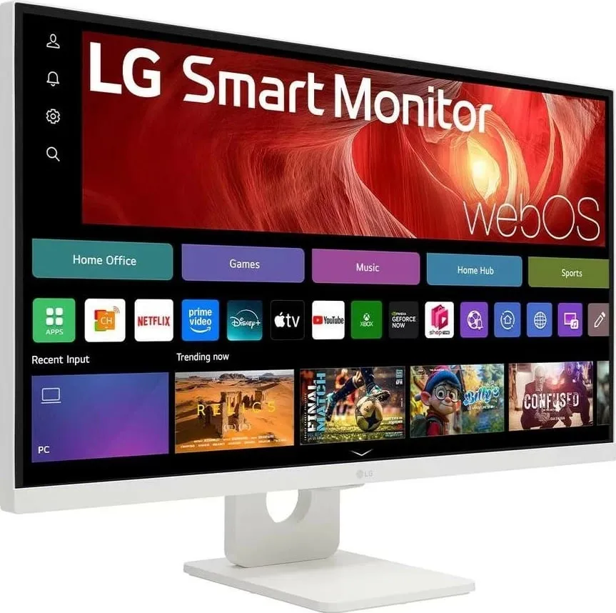 Monitor i mençur LG U730SA 37", 4K, IPS, WebOS, bardhë - 2
