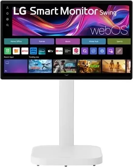 Monitor LG 32U889SA W, 31.5", 4K UHD, i bardhë - 4