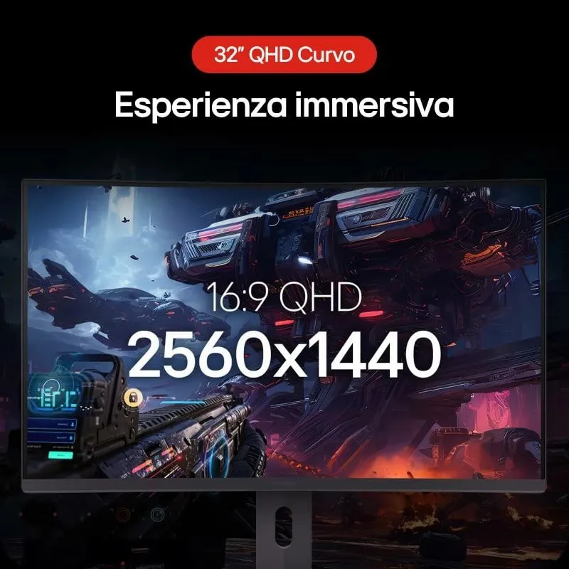 Monitor lojërash LG UltraGear 32G600A-B, 32" QHD, 180Hz, i zi - 3