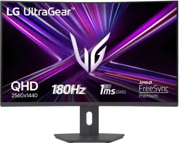Monitor lojërash LG UltraGear 32G600A-B, 32" QHD, 180Hz, i zi