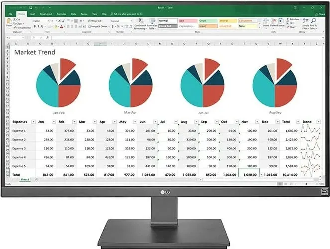 Monitor LG 27UK670P-B, 27", 4K Ultra HD, LCD, i zi - 1