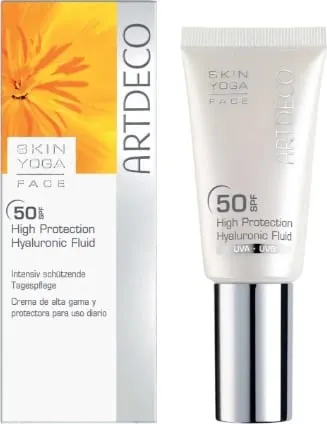 Krem hidratues kundër diellit SPF 50 High Protection Hyaluronic Fluid, 30 ml - 1