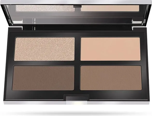 Pupa Contouring & Strobing Powder Palette - 003 Dark Skin - 1