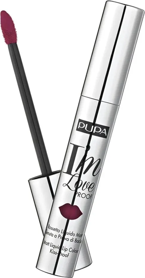 Pupa I’m Loveproof Liquid Lipstick - 012 BURGUNDY RED - 1