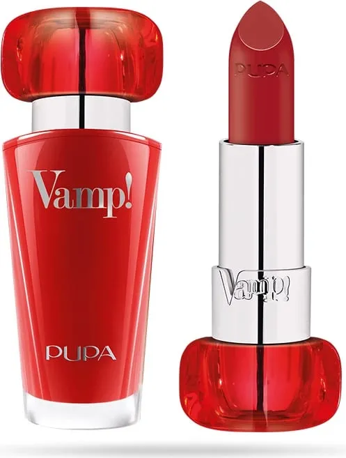 Pupa Vamp! Lipstick - 302 Ruby Red - 1