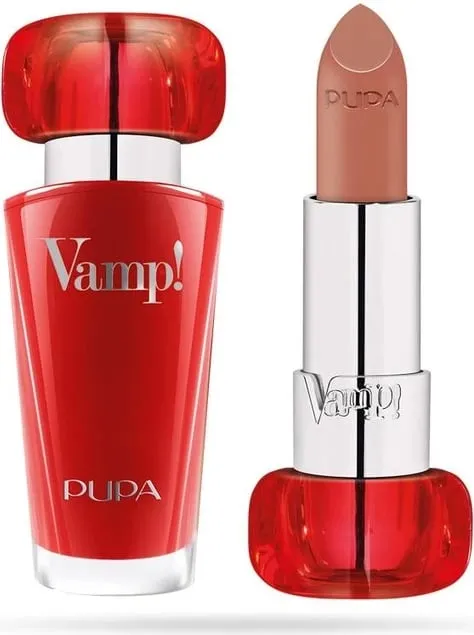Pupa Vamp! Lipstick - 105 Light Chestnut - 1