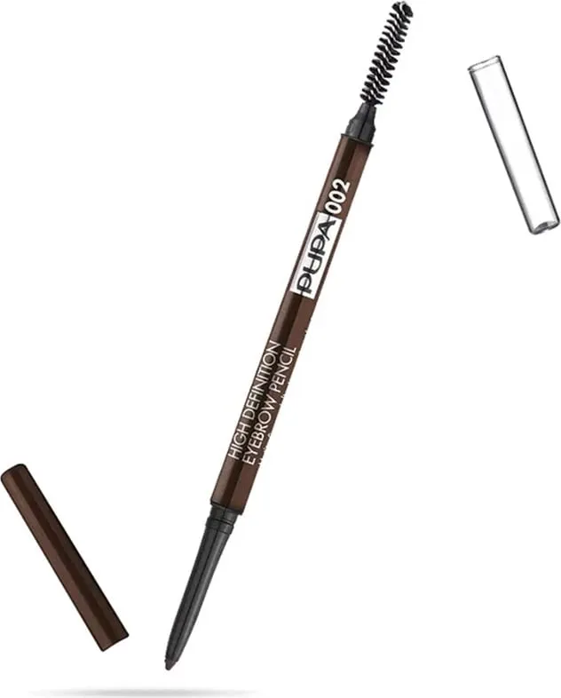Pupa High Definition Eyebrow Pencil - 002 Brown - 1