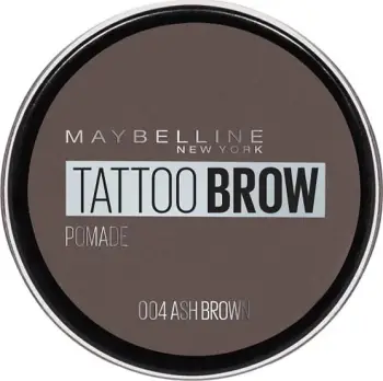 Pomadë për vetulla Maybelline Tattoo Brow 24H, 04 Ash Brown, 3.5 ml