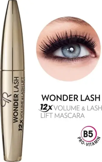 Golden Rose Wonder Lash Mascara 12x Volume &amp; Lash Lift