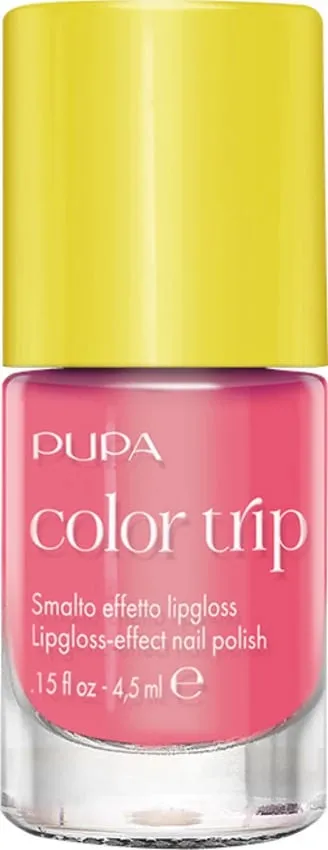 Pupa Color Trip Lipgloss Effect Nail Polish 01 - 1