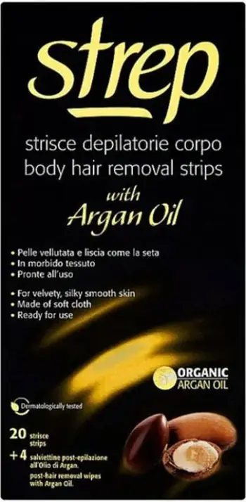 Strep Body Strips Argan Oil 20pcs