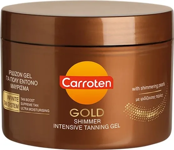 Carroten Gold Shimmer Intense Tanning Gel 150 ml - 1