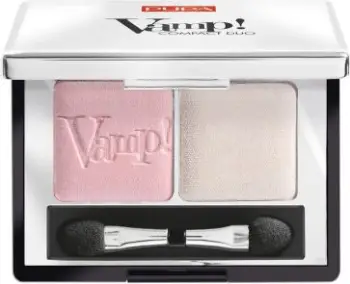 Hije sysh duo Pupa Vamp Compact Duo Eyeshadow, 2.2g, 001 Rose Perlage, rozë