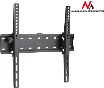 Mbajtëse për monitor Maclean MC-665, 32''-75'', 40 kg, VESA 400x400, e zezë