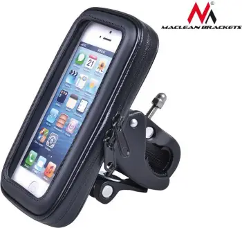 Mbajtëse celulari për biçikletë Maclean MC-688M, 6.4", e zezë