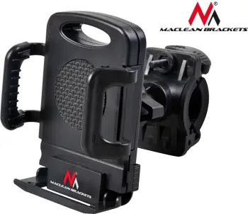 Mbajtëse telefoni për biçikletë Maclean MC-656, e zezë