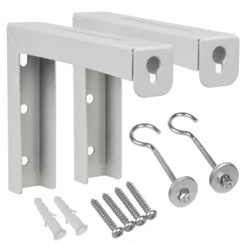Set mbajtësesh për projektor Maclean MC-923, 2 x 25kg, i bardhë