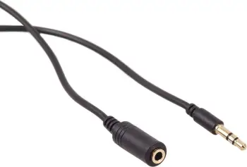 Kabllo Maclean Jack 3.5mm - Jack 3.5mm MCTV-823, 15m, e zezë