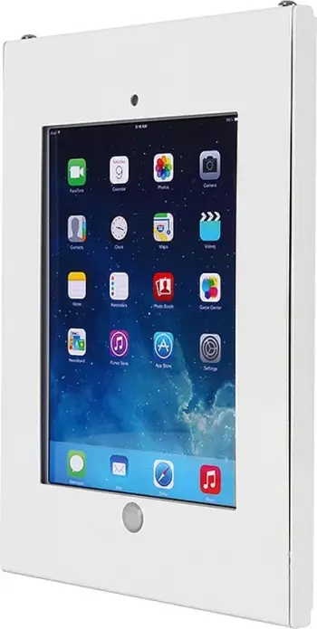 Mbajtëse reklamuese Maclean iKiosk për iPad 2/3/4/Air/Air2, e argjendtë