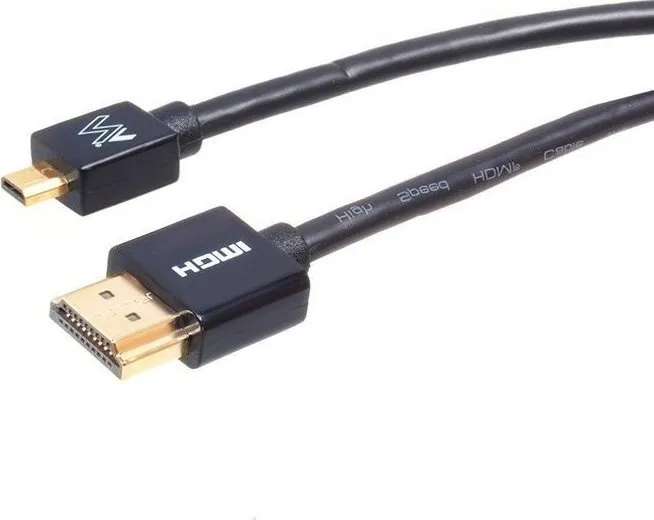 Kabllo Maclean (MCTV-712) HDMI Mini - HDMI, 2m, e zezë - 2