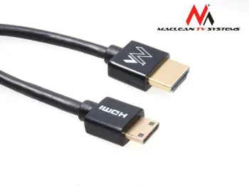 Kabllo Maclean HDMI Mini në HDMI, 0.5m, e zezë