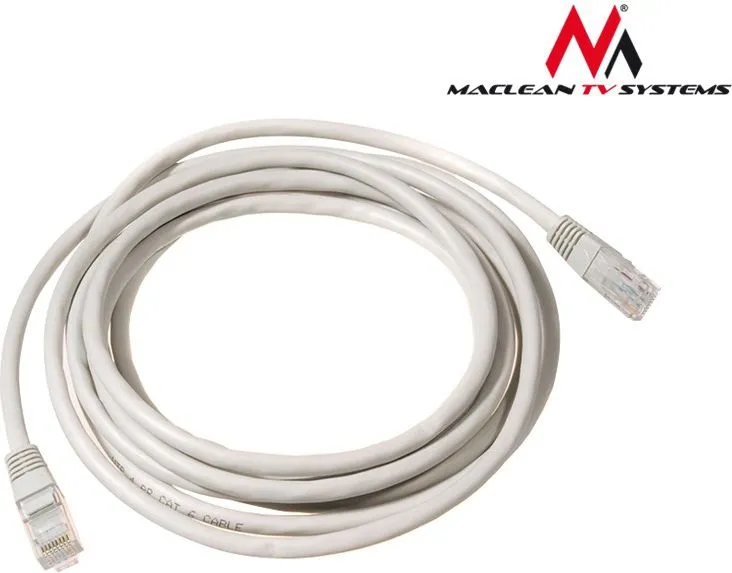 Kabllo Maclean MCTV-657, UTP, Cat6, e hirtë - 1
