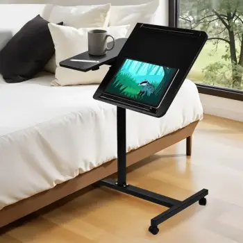 Stendë mobile për laptop Maclean MC-121 B, 59-89cm, 30kg, e zezë