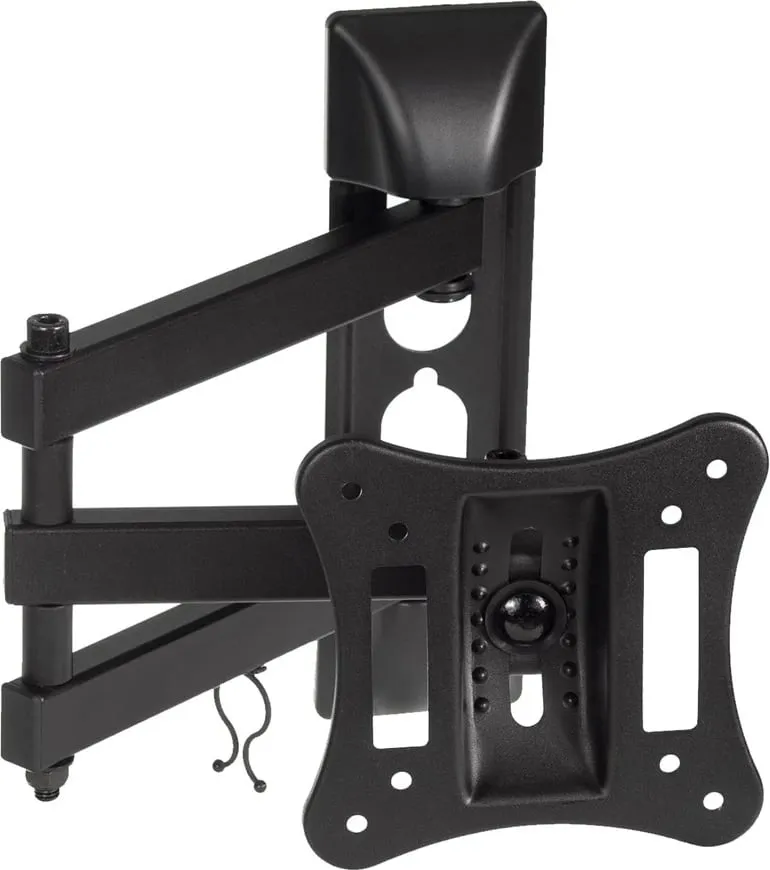 Mbajtëse muri për TV Maclean MC-719, 13"-27", 15 kg, e zezë - 3