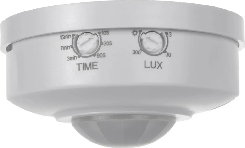 Sensor tavani Maclean MCE314W, detektor lëvizjeje PIR, për drita dhe pajisje elektrike, i bardhë - 2