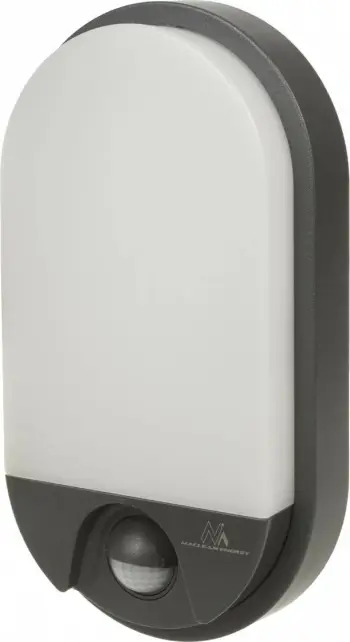 Llambë muri Maclean MCE340, 1100 lm, 15 W, IP 54, e zezë