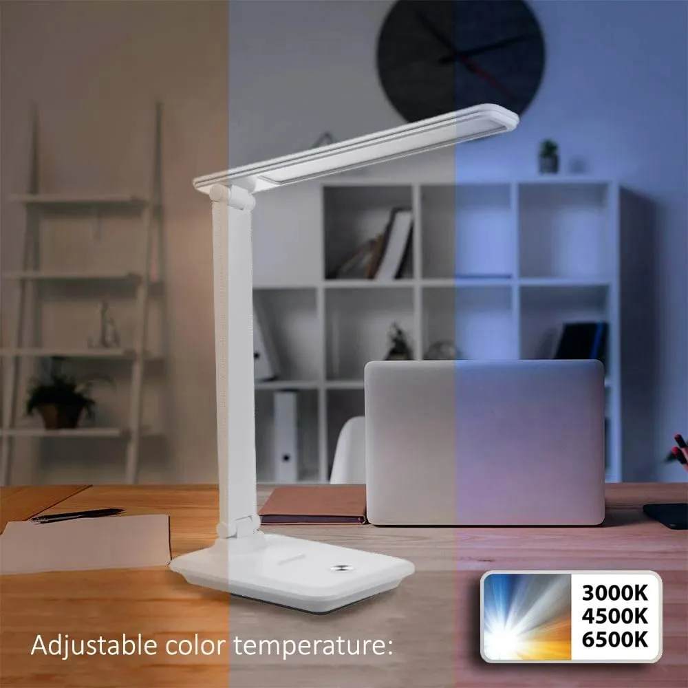 Lampë tavoline Maclean MCE614W, LED, me dimer, e bardhë - 3