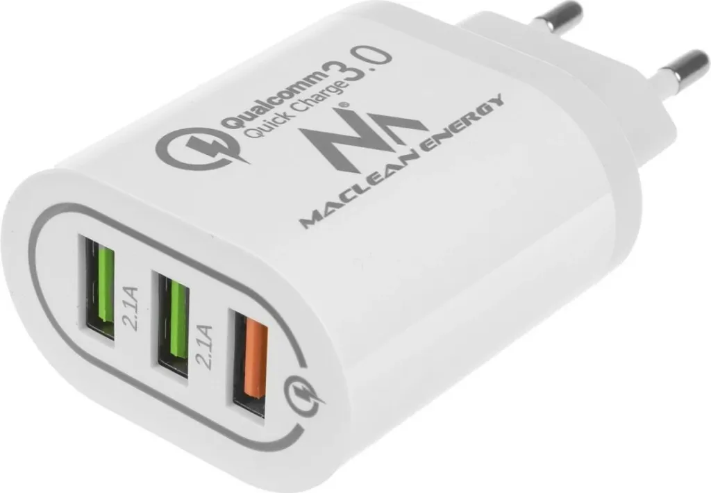 Karikues Maclean MCE479 3x USB-A, 3 A (MCE479 W), i bardhë - 5