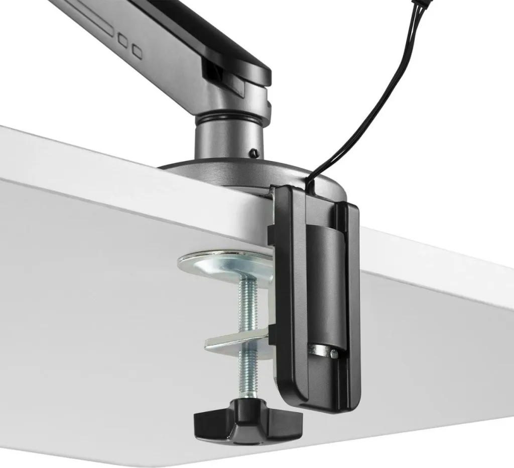 Mbajtëse tavoline për monitor Maclean, 17-32", e zezë - 3