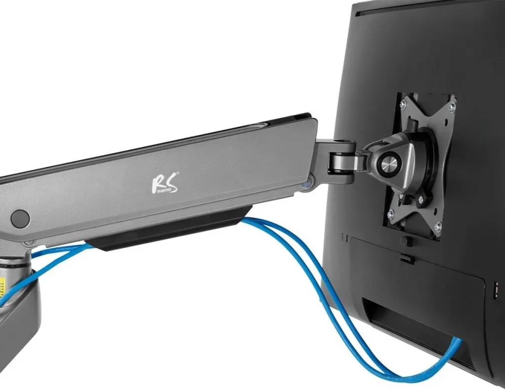Mbajtëse tavoline për monitor Maclean, 17-32", e zezë - 4