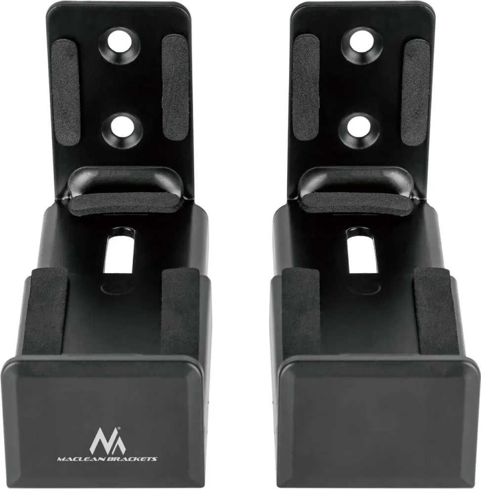 Mbajtëse murale për soundbar Maclean MC-932, e rregullueshme, kapacitet 15 kg, e zezë - 2