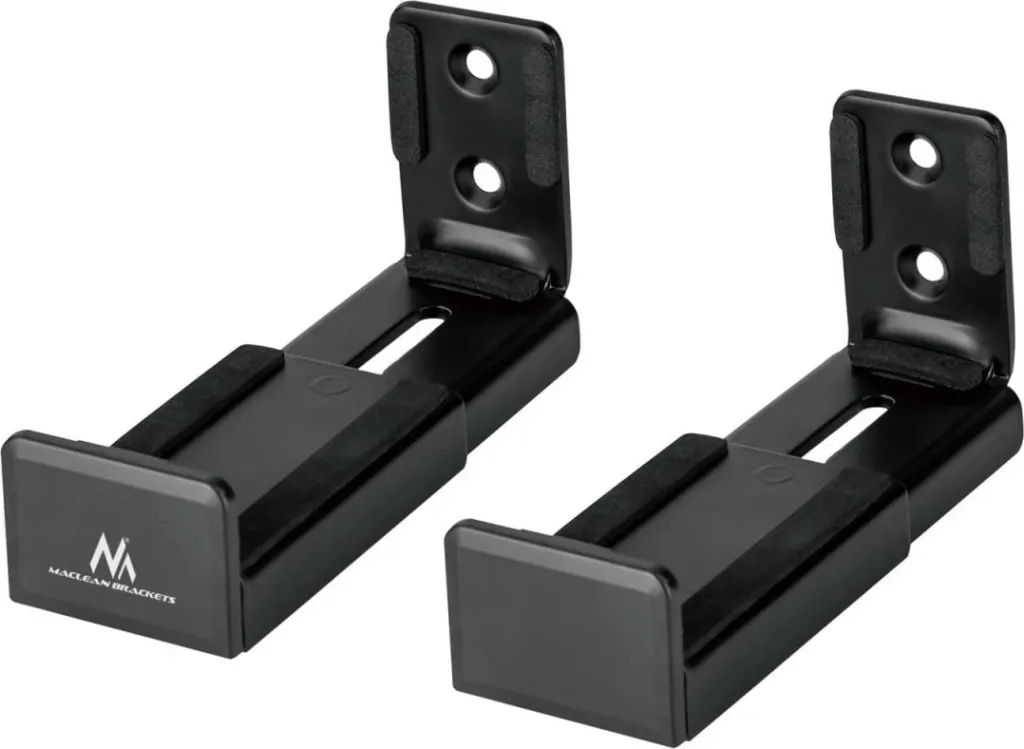 Mbajtëse murale për soundbar Maclean MC-932, e rregullueshme, kapacitet 15 kg, e zezë - 4