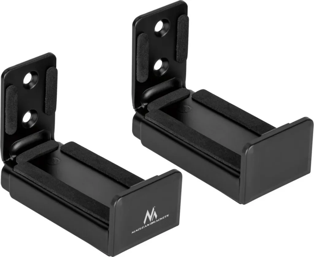 Mbajtëse murale për soundbar Maclean MC-932, e rregullueshme, kapacitet 15 kg, e zezë - 5