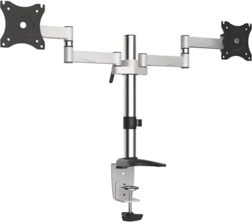Mbajtëse tavoline për dy monitorë Maclean MC-714, 13-27", 8kg, e zezë - 2