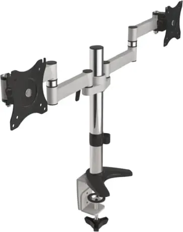 Mbajtëse tavoline për dy monitorë Maclean MC-714, 13-27", 8kg, e zezë - 3