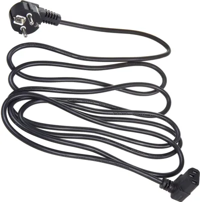 Kabllo rryme Maclean MCTV-854, 3 pin, 3m, prizë EU, e zezë - 3