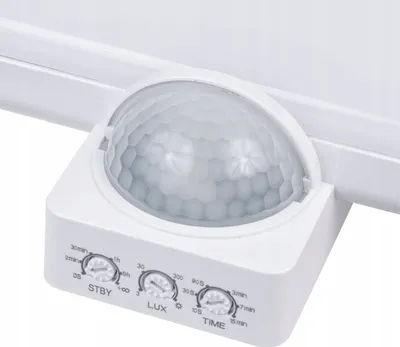 Llambë murale LED Maclean MCE466 W, 20W, sensor lëvizjeje dhe muzgu, IP65, e bardhë - 2