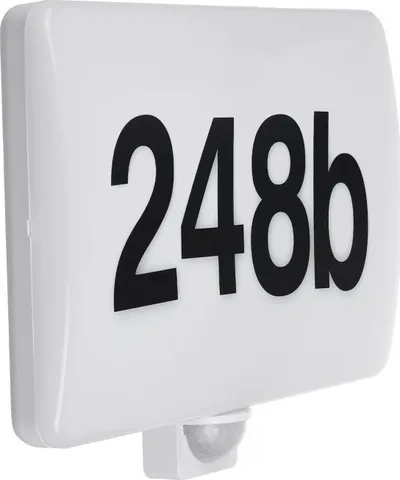 Llambë murale LED Maclean MCE466 W, 20W, sensor lëvizjeje dhe muzgu, IP65, e bardhë - 4