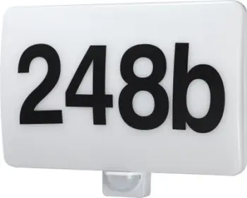 Llambë murale LED Maclean MCE466 W, 20W, sensor lëvizjeje dhe muzgu, IP65, e bardhë