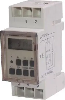 Programator Maclean MCE09, 220–240 V, 16 A, 35x85x60 mm