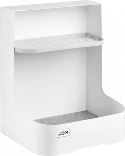 Organizues tavoline Maclean Ergo Office ER-442, me 2 rafte, kapacitet 5kg, i bardhë - 1