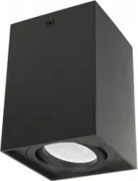 Llamba tavani Maclean Spot GU10 MCE426 B, 80x80x115mm, e zezë